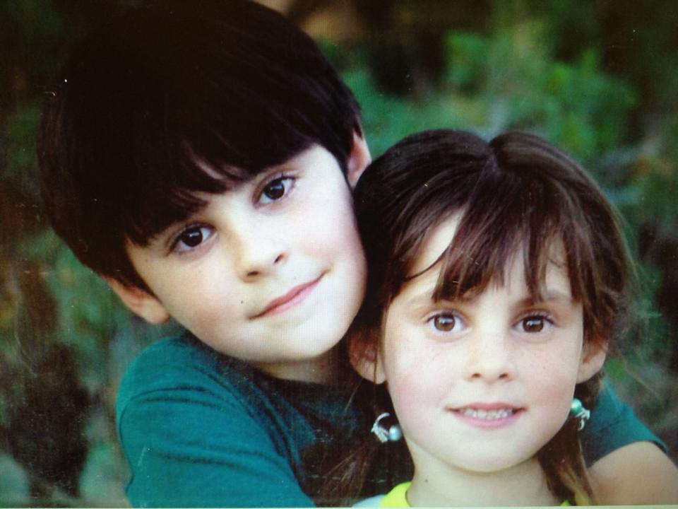 Clayburn and MiShae as kids